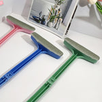 Brosse d'écran détachable à long manche, nettoyeur de filet anti-vol, brosse de nettoyage multifonctionnelle pour écran de rainure de dépoussiérage