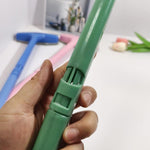 Brosse d'écran détachable à long manche, nettoyeur de filet anti-vol, brosse de nettoyage multifonctionnelle pour écran de rainure de dépoussiérage