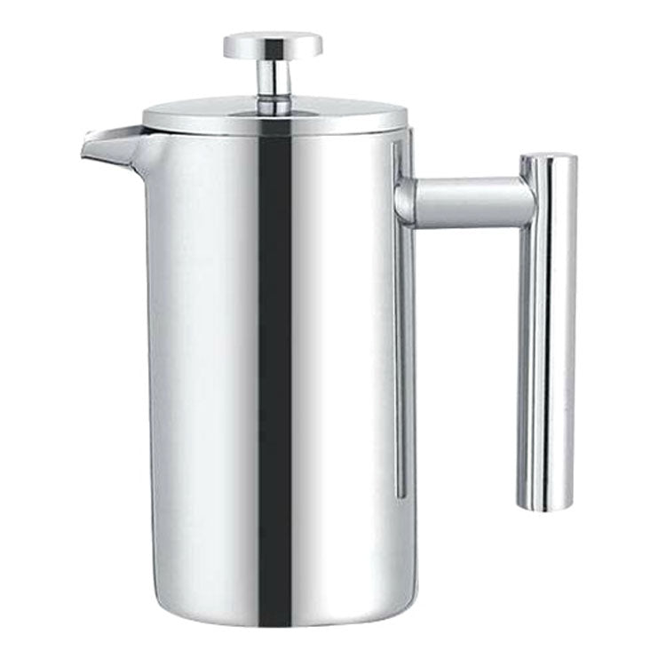 Cafetière à piston en acier inoxydable 304, pot à thé fait à la main, 350 ml, 800 ml, 1000 ml