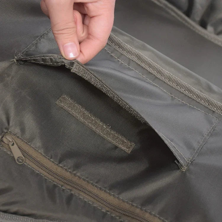 Sac de pêche simple en tissu Oxford pour l'extérieur, sac de canne à pêche, taille : 80x20x10cm, sac de canne à pêche