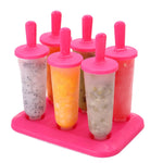 Boîte créative de fabrication de glace DIY d'été Moule à sucettes glacées, sucettes glacées, gelée