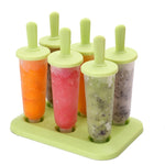 Boîte créative de fabrication de glace DIY d'été Moule à sucettes glacées, sucettes glacées, gelée