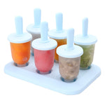 Boîte créative de fabrication de glace DIY d'été Moule à sucettes glacées, sucettes glacées, gelée