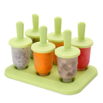Boîte créative de fabrication de glace DIY d'été Moule à sucettes glacées, sucettes glacées, gelée