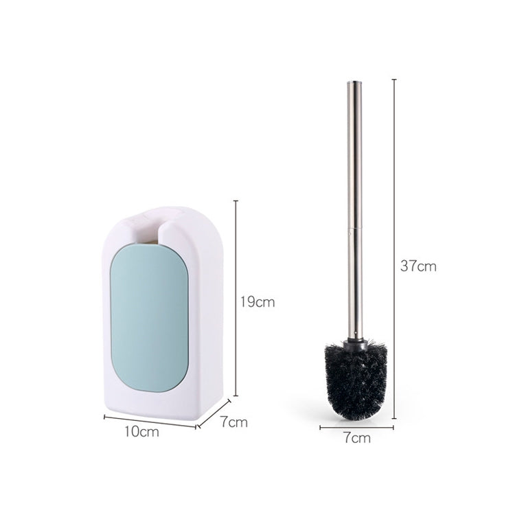 Brosse de toilette murale avec soies douces et manche long sans coins morts, rose, bleue, verte, grise