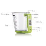 Balance électronique de cuisine 1000g / 1g, verre doseur électronique pour pâtisserie DIY, Rouge, Noir
