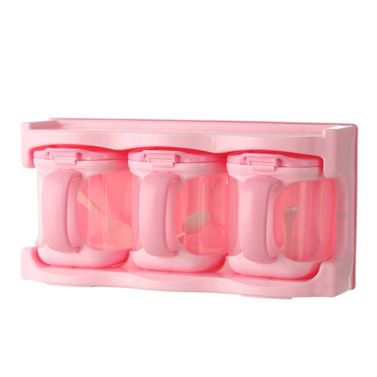 Boîte à assaisonnement en plastique, support à assaisonnement combiné multifonctionnel, fournitures de cuisine, une grille, deux grilles, trois grilles, quatre grilles