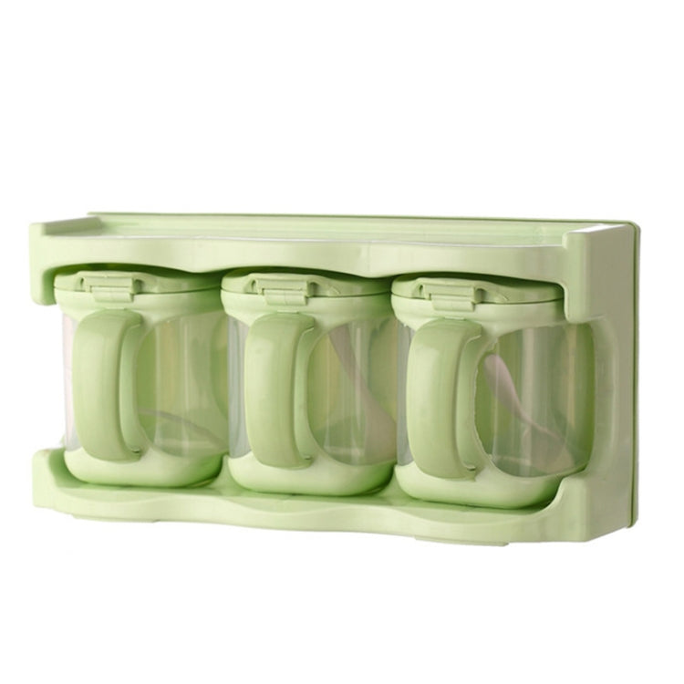 Boîte à assaisonnement en plastique, support à assaisonnement combiné multifonctionnel, fournitures de cuisine, une grille, deux grilles, trois grilles, quatre grilles
