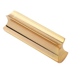 Bloc de slide pour guitare folk en alliage de zinc massif, métal 70 mm (argent), métal 70 mm (or)