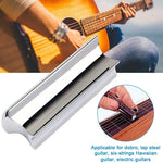 Bloc de slide pour guitare folk en alliage de zinc massif, métal 70 mm (argent), métal 70 mm (or)
