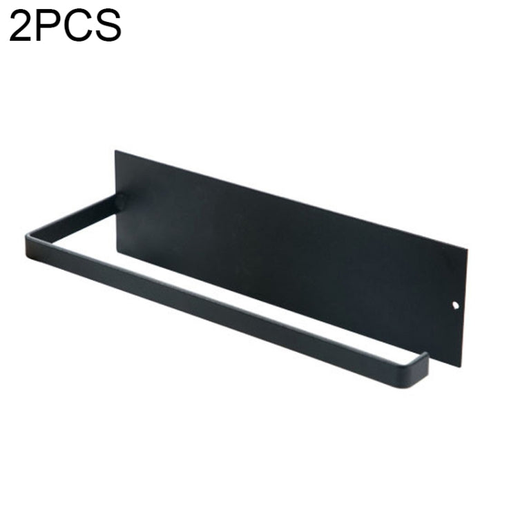 Support mural sans perforation pour rouleau de cuisine et serviettes de salle de bain