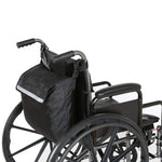Sac de rangement pour accoudoir de fauteuil roulant électrique extérieur, 45,7x40,6x20,3 cm