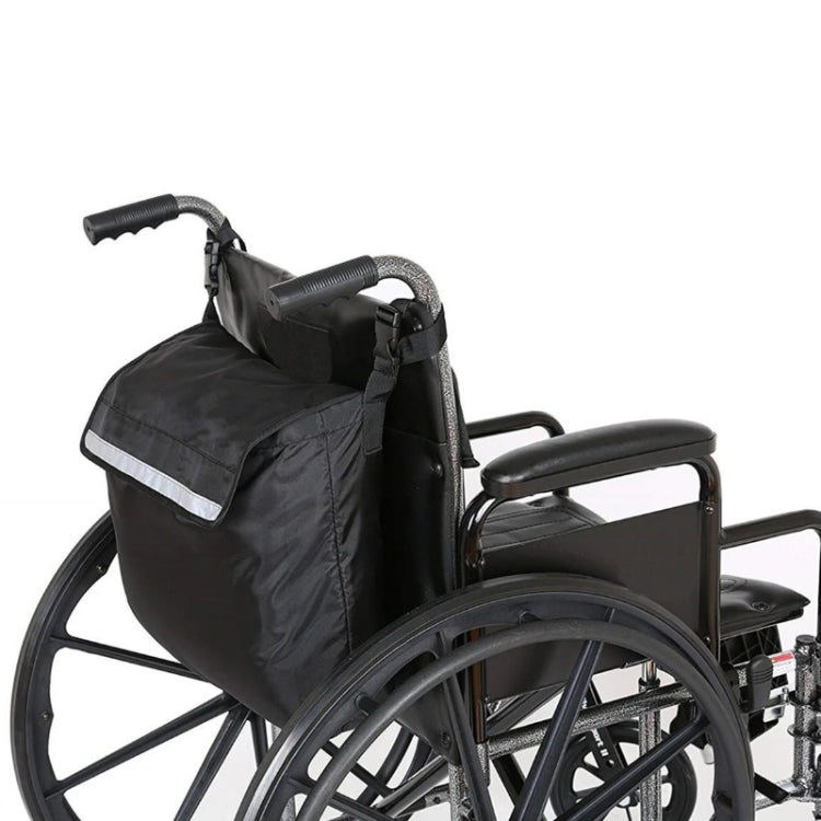 Sac de rangement pour accoudoir de fauteuil roulant électrique extérieur, 45,7x40,6x20,3 cm