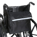 Sac de rangement pour accoudoir de fauteuil roulant électrique extérieur, 45,7x40,6x20,3 cm