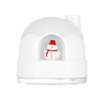 Snowman Humidifier Night Light USB Mute Cute Desktop Air Mini Atomizer Air Humidifier, ZAY-H006 Plug-in, ZAY-H006 Charge