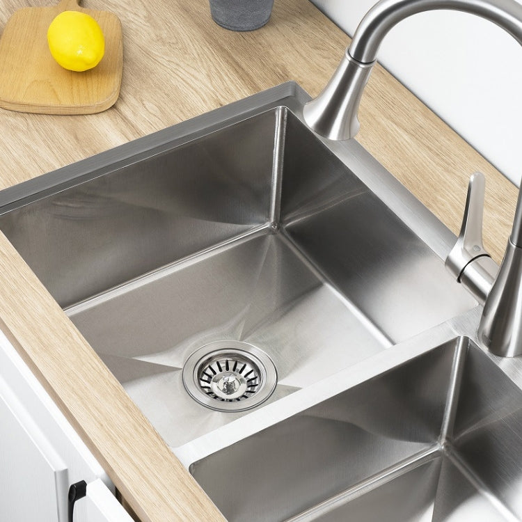 Couverture de filtre d'évier de lavabo en acier inoxydable 304, Couvercle de filtre brillant