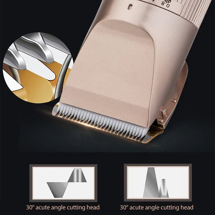 Tondeuse à cheveux JIANDA X1, tondeuse électrique rechargeable pour adultes et enfants, tondeuse électrique Plug And Play