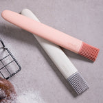 Brosse de cuisine amovible en silicone, pinceau à huile, brosse de cuisson pour barbecue, outil à huile, livraison de couleur aléatoire
