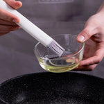 Brosse de cuisine amovible en silicone, pinceau à huile, brosse de cuisson pour barbecue, outil à huile, livraison de couleur aléatoire