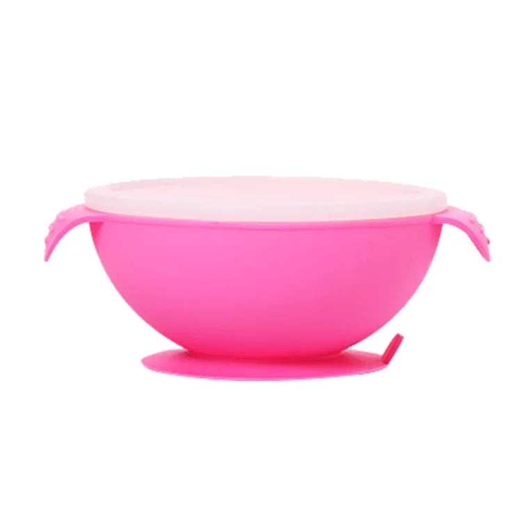 Bol en silicone de qualité alimentaire, anti-chute, antidérapant, pour bébé, avec ventouse, TBD0426387601C, TBD0426387601A, TBD0426387601B