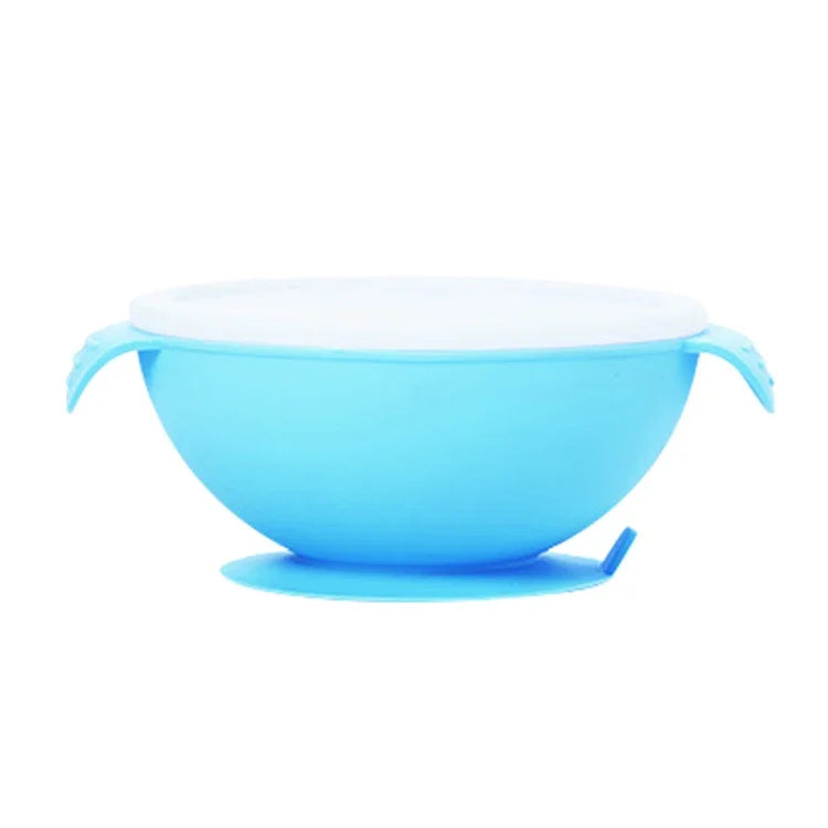 Bol en silicone de qualité alimentaire, anti-chute, antidérapant, pour bébé, avec ventouse, TBD0426387601C, TBD0426387601A, TBD0426387601B