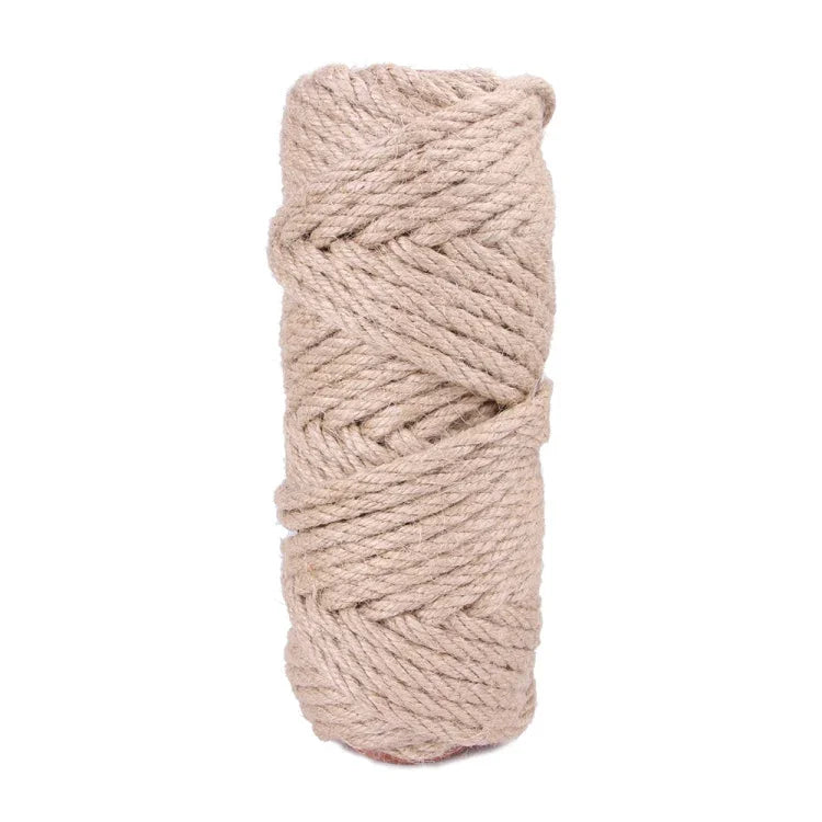 Accessoires pour animaux de compagnie : corde de chanvre pour griffoir pour chat, corde d'épée pour protéger les jouets à saisir pour chat, matériaux à saisir, 3 pièces de 10m, 30m, 50m, 10m