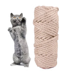 Accessoires pour animaux de compagnie : corde de chanvre pour griffoir pour chat, corde d'épée pour protéger les jouets à saisir pour chat, matériaux à saisir, 3 pièces de 10m, 30m, 50m, 10m
