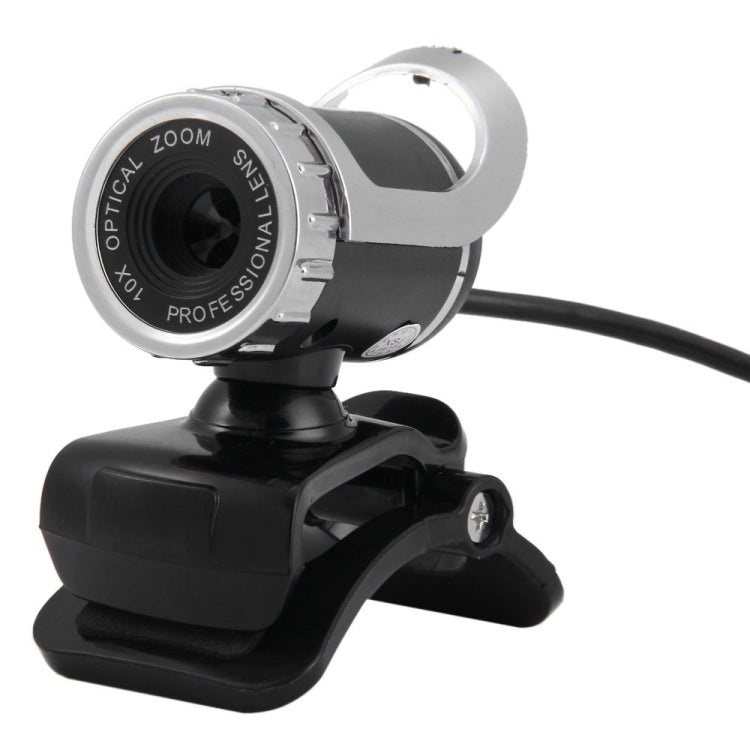 HXSJ A859 Caméra réseau 480P pour ordinateur, caméra vidéo USB avec microphone intégré absorbant le son, rouge, noir, noir sans fonction appareil photo, rouge sans fonction appareil photo
