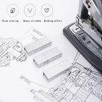 1000 pcs / paquet Agrafeuse universelle Deli 0012 n° 12 Agrafes 24/6 Agrafes régulières