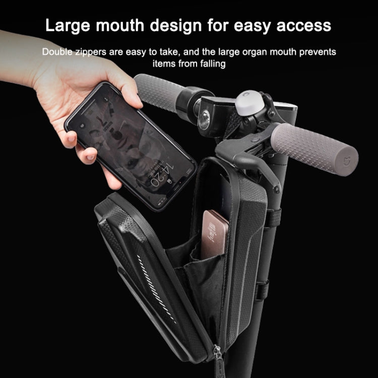 Sac avant rigide EVA WHEEL UP X5 pour vélo d'équilibre, sac avant pour trottinette électrique, sac avant pliable avec poignée électrique, X5-2L, X5-PLUS-3L
