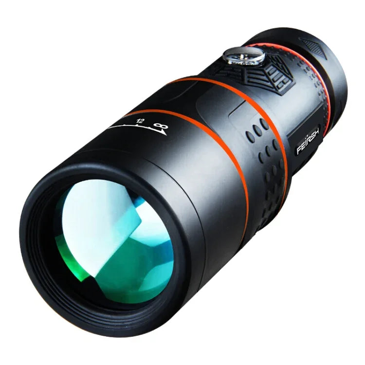 FEIRSH 12x50 Jumelles Monoculaires Haute Définition Vision Nocturne Faible Luminosité Concert Appareil Photo Téléphone Portable, T01 12x50