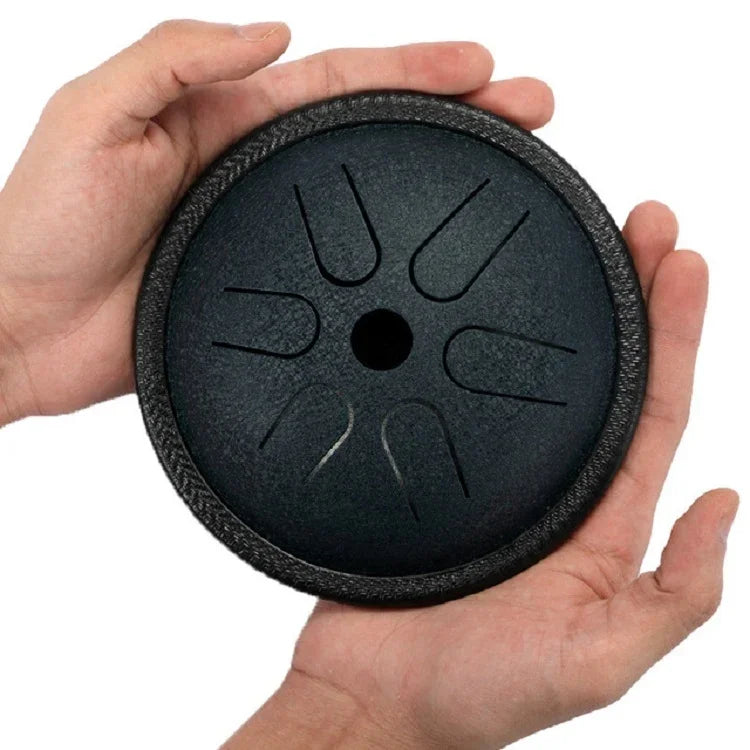 Tambour de poche de 5,5 pouces, instrument de percussion éthéré pour les loisirs et les voyages