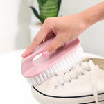 Brosse à poils souples en plastique, brosse de nettoyage multifonctionnelle pour la maison, couleur aléatoire, 10 PCS brosse de nettoyage