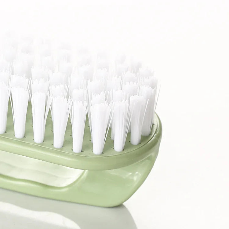 Brosse à poils souples en plastique, brosse de nettoyage multifonctionnelle pour la maison, couleur aléatoire, 10 PCS brosse de nettoyage