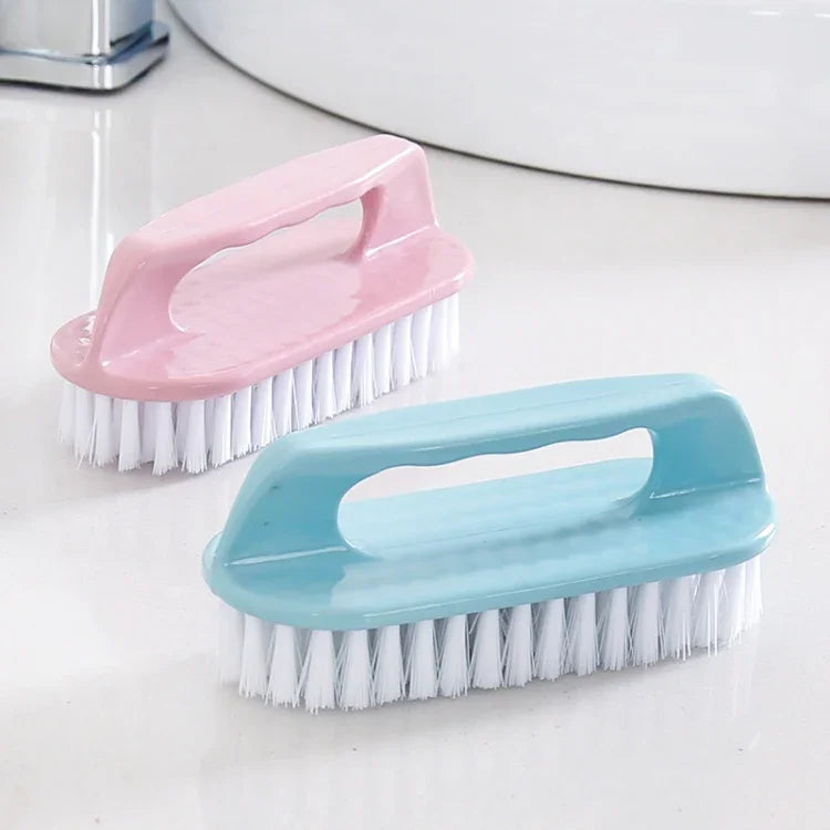 Brosse à poils souples en plastique, brosse de nettoyage multifonctionnelle pour la maison, couleur aléatoire, 10 PCS brosse de nettoyage