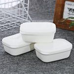 Porte-savon pour drain de salle de bain, boîte à savon de voyage en plastique scellée, porte-savon