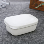 Porte-savon pour drain de salle de bain, boîte à savon de voyage en plastique scellée, porte-savon
