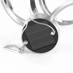 Lampe Solaire Carillon Éolien Extérieur Étanche Décoration de Jardin Lampe Suspendue, Petite Boule