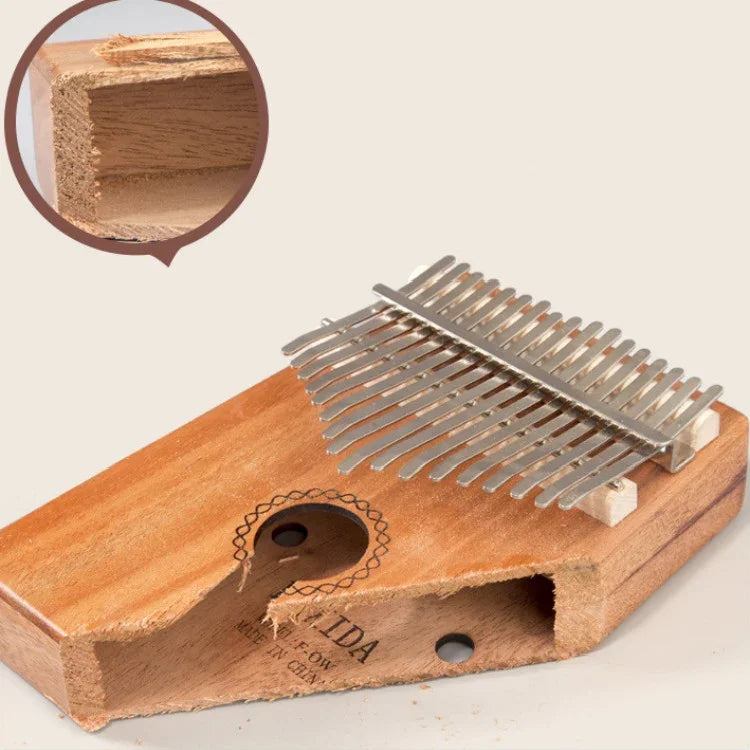 Kalimba portable à 17 tons, Acajou - Cerf classique, Bambou - Cerf classique, Acajou - Dieu soleil, Acajou - Étoile à six branches, Acajou - Bleu (Cerf classique), Épicéa - Cerf classique, Blanc - Cerf, Acacia - Cerf classique, Sapelli - Cerf classique...
