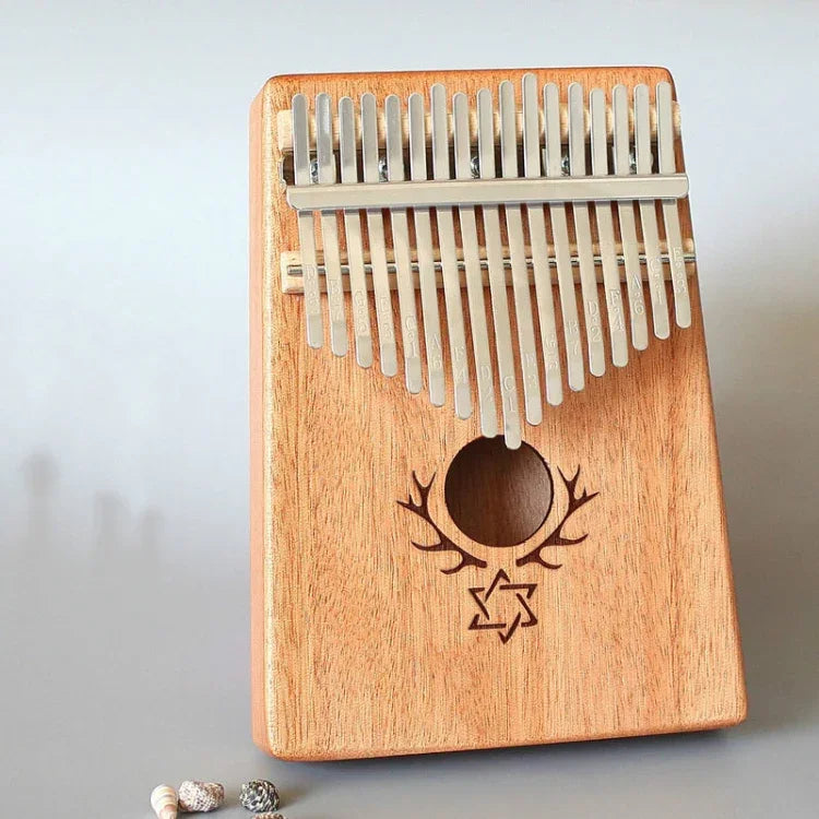 Kalimba portable à 17 tons, Acajou - Cerf classique, Bambou - Cerf classique, Acajou - Dieu soleil, Acajou - Étoile à six branches, Acajou - Bleu (Cerf classique), Épicéa - Cerf classique, Blanc - Cerf, Acacia - Cerf classique, Sapelli - Cerf classique...