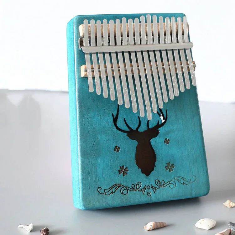 Kalimba portable à 17 tons, Acajou - Cerf classique, Bambou - Cerf classique, Acajou - Dieu soleil, Acajou - Étoile à six branches, Acajou - Bleu (Cerf classique), Épicéa - Cerf classique, Blanc - Cerf, Acacia - Cerf classique, Sapelli - Cerf classique...