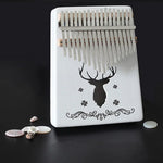 Kalimba portable à 17 tons, Acajou - Cerf classique, Bambou - Cerf classique, Acajou - Dieu soleil, Acajou - Étoile à six branches, Acajou - Bleu (Cerf classique), Épicéa - Cerf classique, Blanc - Cerf, Acacia - Cerf classique, Sapelli - Cerf classique...