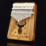 Kalimba portable à 17 tons, Acajou - Cerf classique, Bambou - Cerf classique, Acajou - Dieu soleil, Acajou - Étoile à six branches, Acajou - Bleu (Cerf classique), Épicéa - Cerf classique, Blanc - Cerf, Acacia - Cerf classique, Sapelli - Cerf classique...