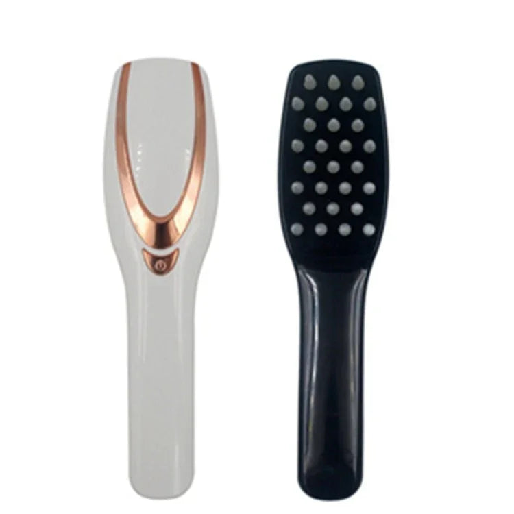 Peigne de massage électrique, Masseur de tête, Anti-chute, Soin du cuir chevelu, Vibration, Lumière colorée, Peigne