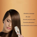Peigne de massage électrique, Masseur de tête, Anti-chute, Soin du cuir chevelu, Vibration, Lumière colorée, Peigne
