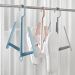Porte-vêtements Extérieur Multifonctionnel Anti-vent Balcon Porte-chaussures Couleur Aléatoire