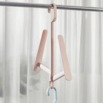 Porte-vêtements Extérieur Multifonctionnel Anti-vent Balcon Porte-chaussures Couleur Aléatoire