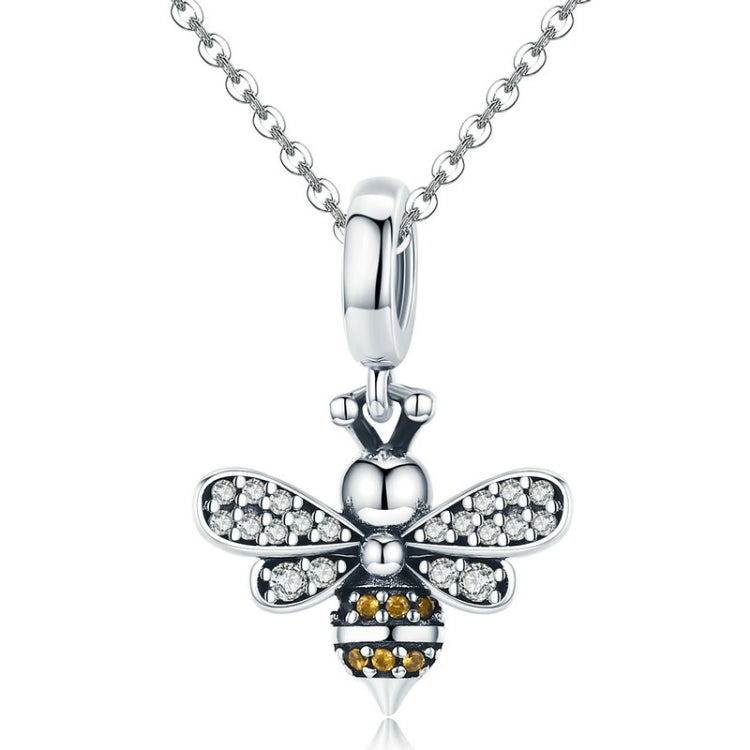 Breloque abeille en argent sterling S925 pour bracelet de perles DIY, SCC821