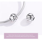 Perles de bijouterie en argent sterling S925, douze constellations, accessoires de bracelet DIY, perles en argent, Bélier, Taureau, Gémeaux, Cancer, Lion, Vierge, Balance, Scorpion, Sagittaire, Capricorne, Verseau, Poissons
