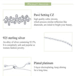 Bracelet en argent sterling S925 pour femme, motif marguerite, SCB084